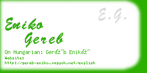 eniko gereb business card